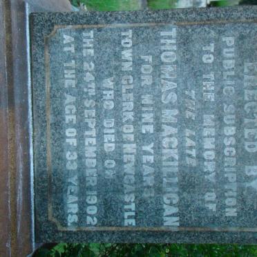 MACKILLIGAN Thomas -1902