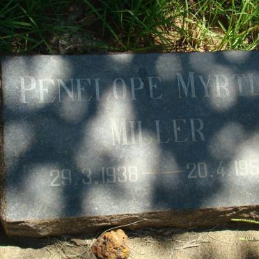 MILLER Penelope Myrtle 1938-1952