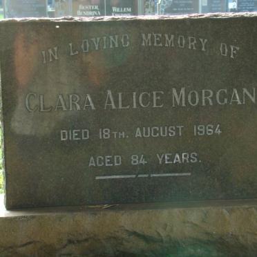 MORGAN Clara Alice -1964