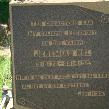 NEL Jeremias 1872-1952