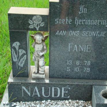 NAUDÉ Fanie 1978-1979