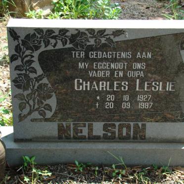 NELSON Charles Leslie 1927-1987