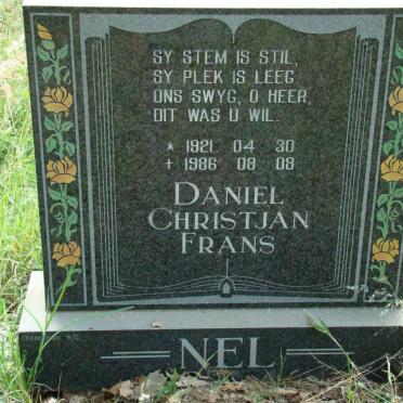 NEL Daniel Christjan Frans 1921-1986