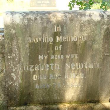 NEWTON Elizabeth -1928