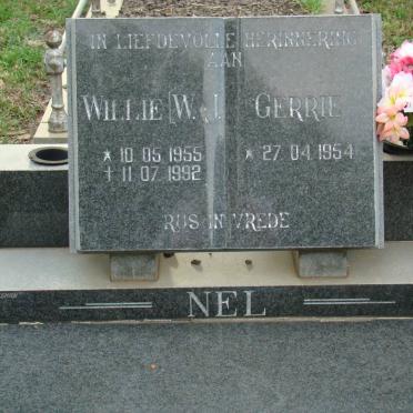 NEL W.J. 1955-1992 &amp; Gerrie 1954-