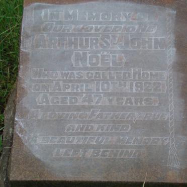 NOEL Arthur St. John -1922