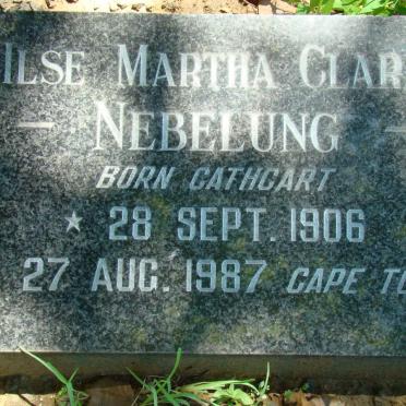 NEBELUNG Ilse Martha Clara 1906-1987
