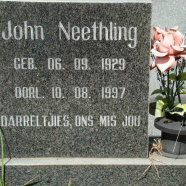 NEETHLING John 1929-1997