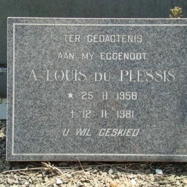 PLESSIS A. Louis, du 1958-1981