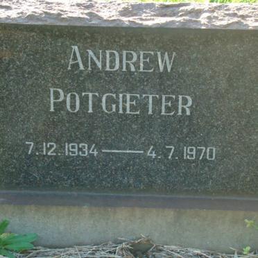 POTGIETER Andrew 1934-1970