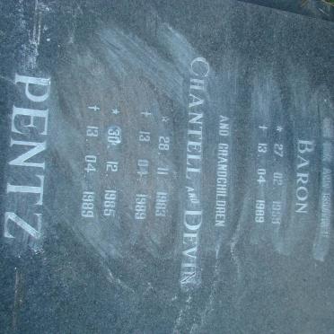 PENTZ Baron 1959-1989 :: PENTZ Chantell 1983-1989 :: PENTZ Devin 1985-1989