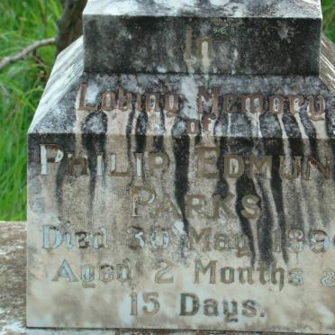 PARKS Philip Edmund -1890