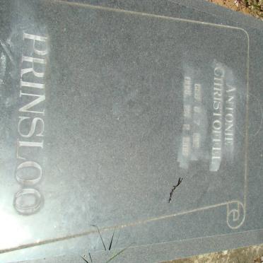 PRINSLOO Anthonie Christoffel 1912-1986