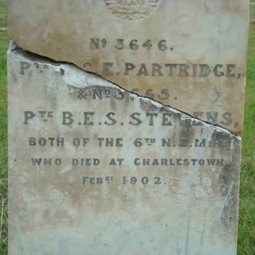PARTRIDGE C.E. -1902 :: STEVENS B.E.S. -1902