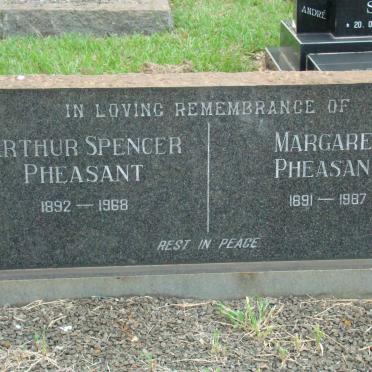 PHEASANT Arthur Spencer 1892-1968