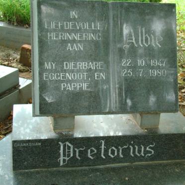PRETORIUS Albie 1947-1980