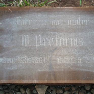 PRETORIUS W. 1861-1990