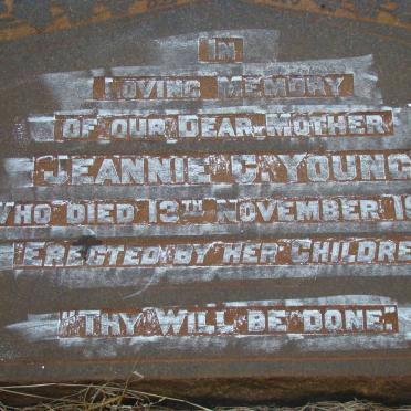 YOUNG Jeannie C. -1939