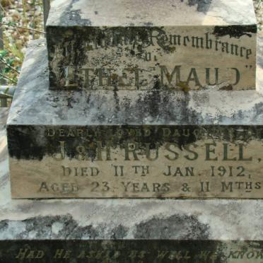 RUSSELL Ethel Maud -1912