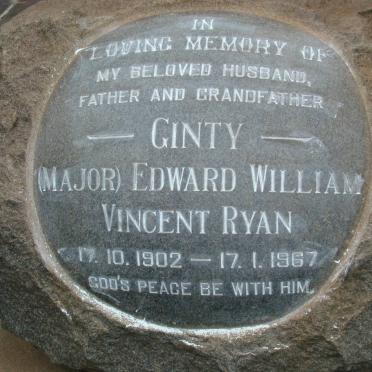 RYAN Edward William Vincent 1902-1967