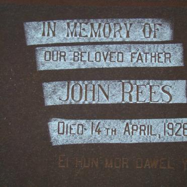 REES John -1926