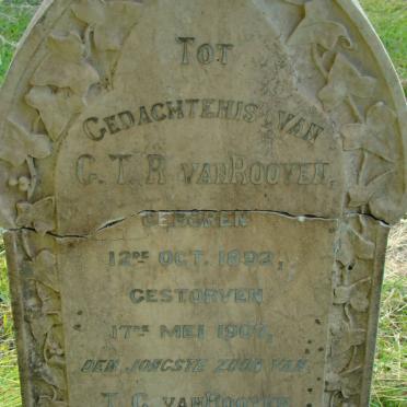 ROOYEN G.T.R., van 1892-1902