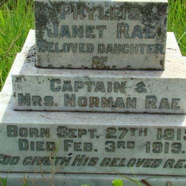 RAE Phyllis Janet 1915-1919