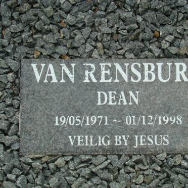 RENSBURG Dean, van 1971-1998