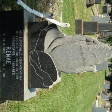 RENKE Christoffel Johannes 1938-1981
