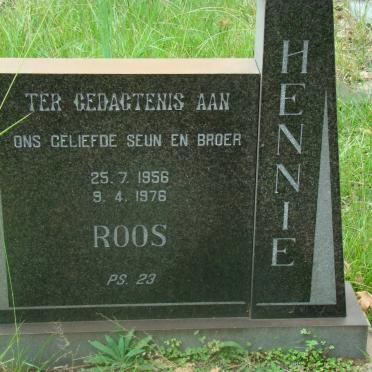 ROOS Hennie 1956-1976