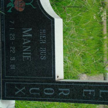 ROUX Manie, le 1923-1991