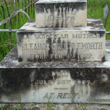 SHUTTLEWORTH Eleanor 1822-1907
