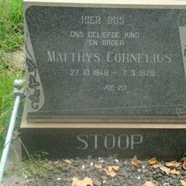 STOOP Matthys Cornelius 1948-1979