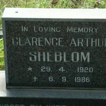 SHEBLOM Clarence Arthur 1920-1986