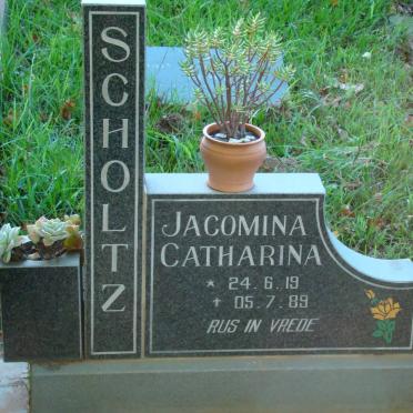 SCHOLTZ Jacomina Catharina 1919-1989