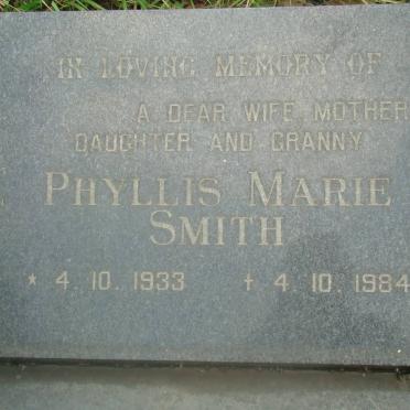 SMITH Phyllis Marie 1933-1984