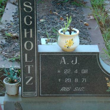SCHOLTZ A.J. 1908-1971