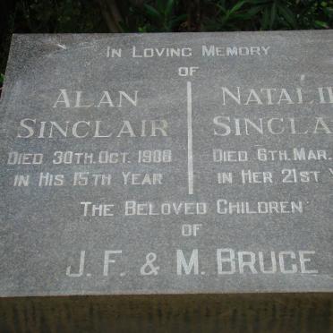 SINCLAIR Alan -1908 :: SINCLAIR Natalie -1930
