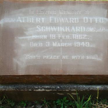 SCHWIKKARD Albert Edward 1862-1949