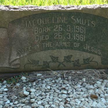 SMUTS Jaqueline 1961-1961