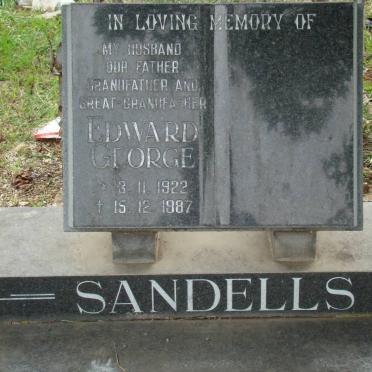 SANDELLS Edward George 1922-1987