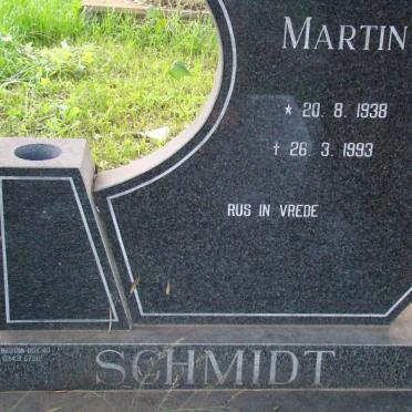 SCHMIDT Martin 1938-1993
