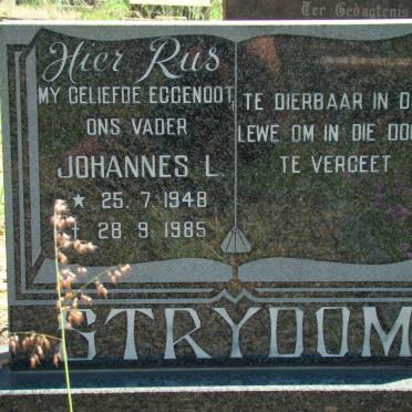 STRYDOM Johannes L. 1948-1985
