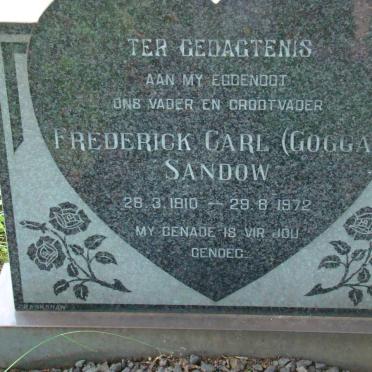 SANDOW Frederick Carl 1910-1972