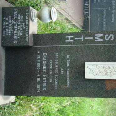 SMITH Erasmus Petrus 1900-1974 &amp; Paul Stephanus WEEBER 1909-1984