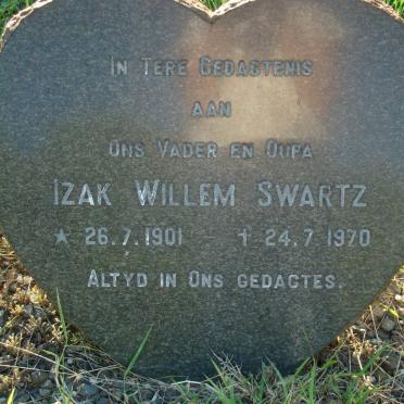 SWARTZ Izak Willem 1901-1970