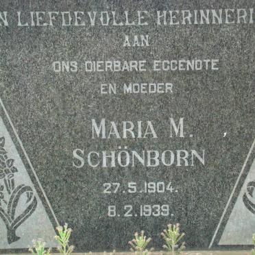 SCHÖNBORN Maria M. 1904-1939