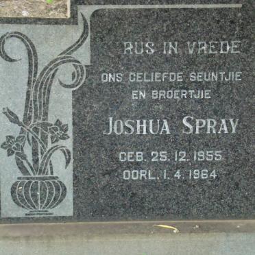 SPRAY Joshua 1955-1964