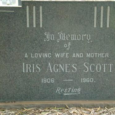 SCOTT Iris Agnes 1906-1960