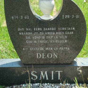 SMIT Deon 1960-1981